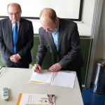 Unterzeichnung des Kooperationsvertrages
