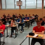 AP Deutsch in der Turnhalle
